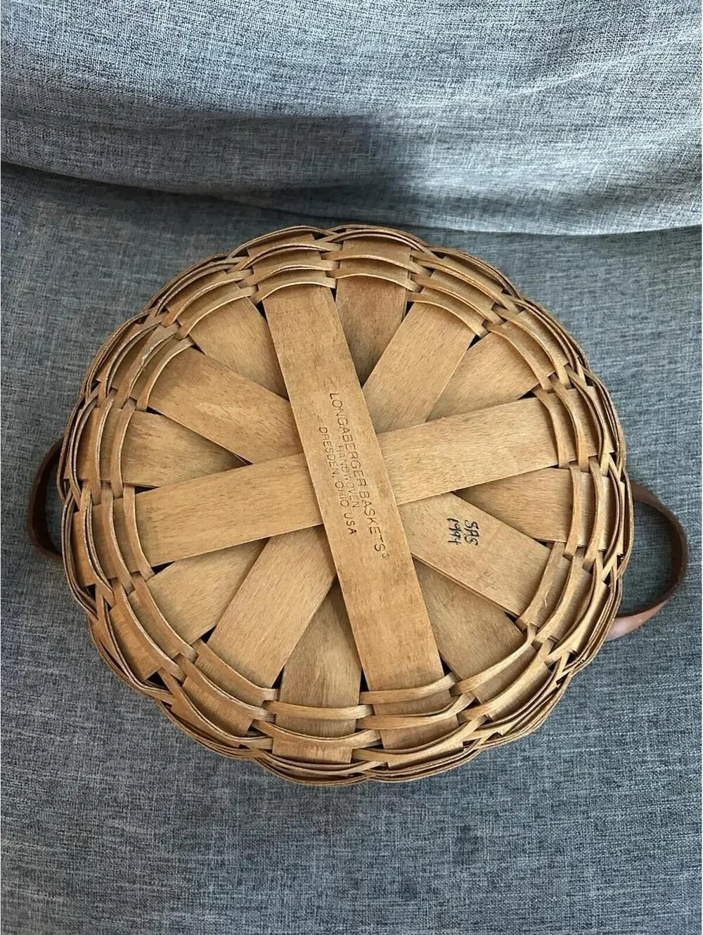 Longaberger Darning Basket 10